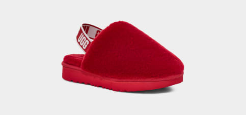 Ugg fluff clog slippers sale