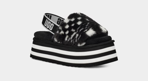 Disco Checks Slide Sandal | UGG®