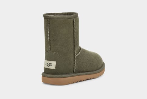Olive green uggs classic short sale
