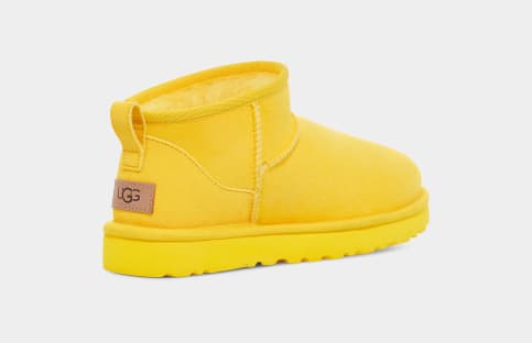 Yellow 2024 mini uggs