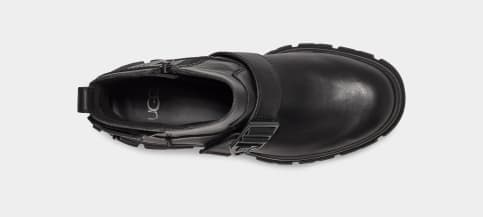 Ugg short new arrivals leather boots