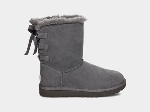 Ugg short store boots with bows