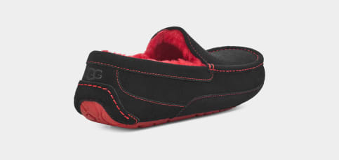 Mens ugg hotsell ascot slippers navy
