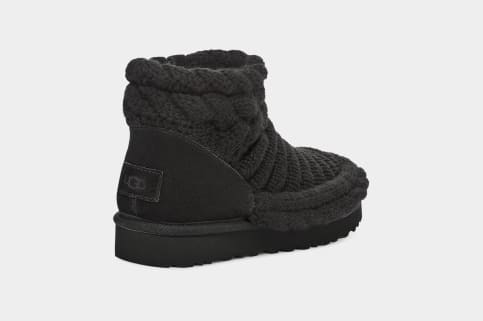Ugg gray knit boots shop