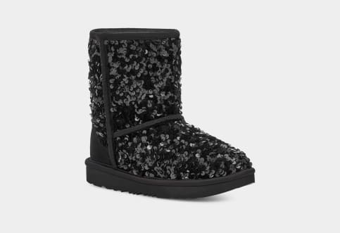UGG Classic Short Chunky Sequin Boot for Kids UGG UK