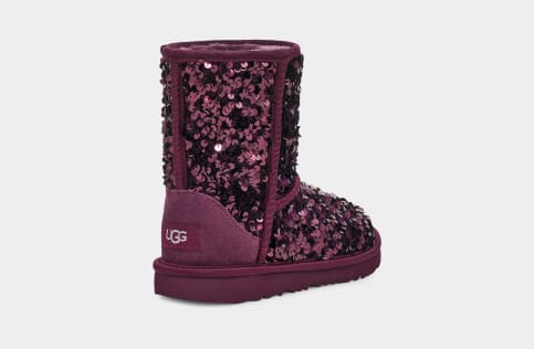 Kids Classic Short Chunky Sequin Boot UGG