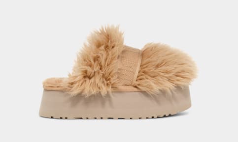 Ugg fluff sale momma fur boots