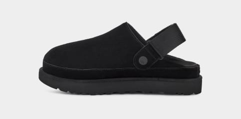 Black best sale ugg clogs
