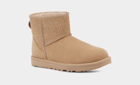 Ugg classic mini deals stitch boot mens