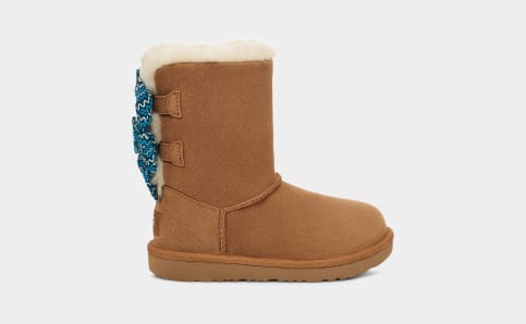 Youth uggs bailey bow top