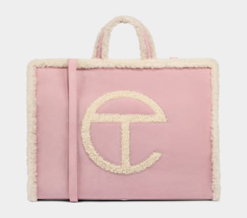 Telfar x UGG Shopping Bag Medium Pink