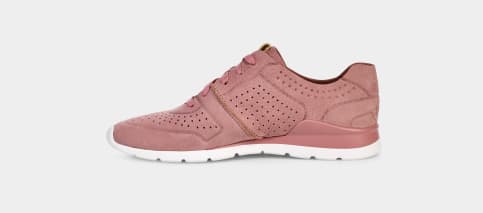 Ugg tye trainers pink best sale