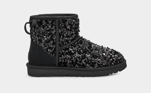 Ugg classic sequin best sale boots
