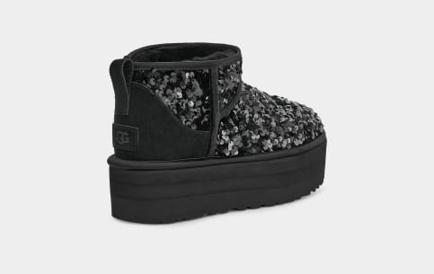 White sequin uggs deals