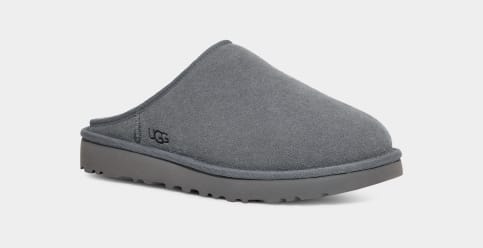 Grey ugg store mens slippers