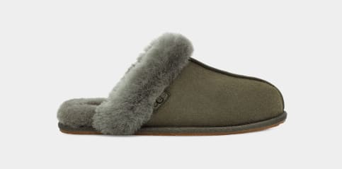 Ugg scuffette ii metal logo slippers grey online
