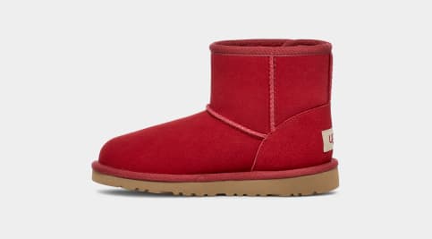 Red ugg on sale boots on sale