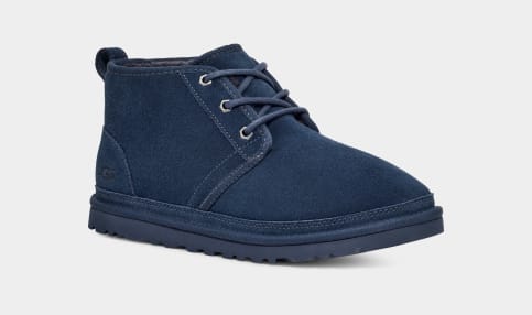 Blue and shop white neumel uggs