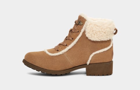 UGG Bodie Fur Lace Boot for Women UGG UK