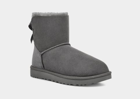 Uggs with bows top on the side