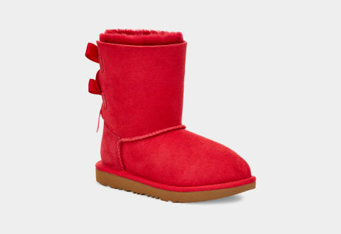 Bailey bow top uggs red