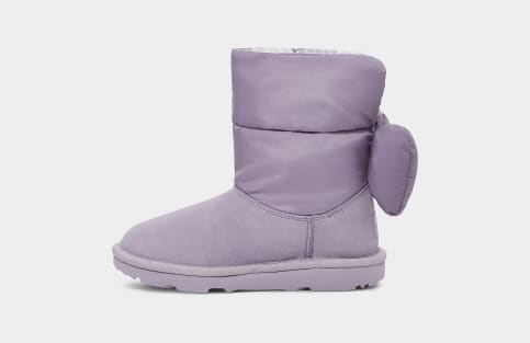 Light purple uggs with bows deals