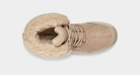 Ugg adirondack iii tall 2025 leopard waterproof suede boot