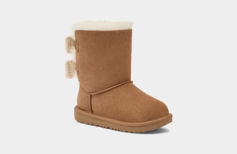 UGG Bailey Bow Knit Bows Boot for Kids UGG UK