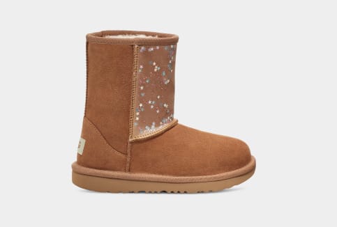 Ugg classic clearance short glitter boot