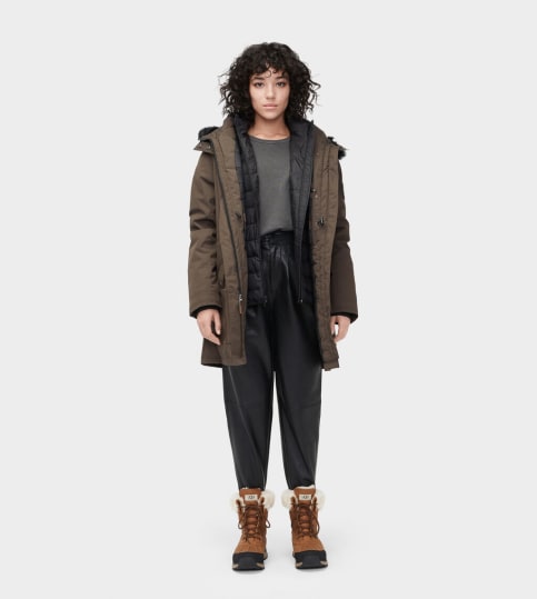 Ugg adirondack parka discount black