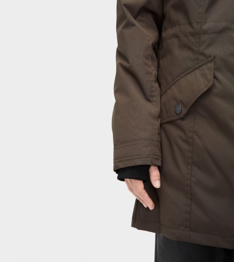 Ugg adirondack parka olive sale