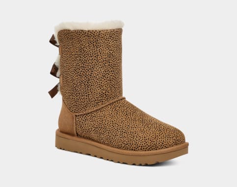 UGG Bailey Bow Micro Cheetah Boot for Women UGG Spain