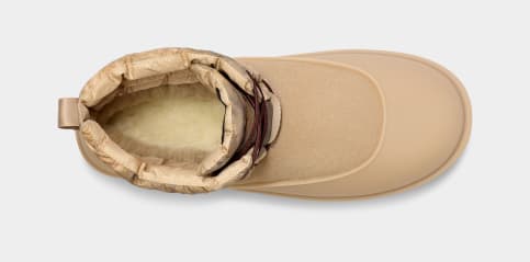 Nuptse bootie mini wp leather top