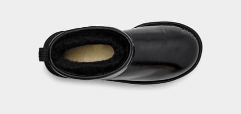Ugg womens abree ii top leather classic boots black