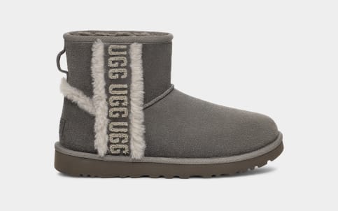 Ugg classic mini ii logo exclusive boots new arrivals