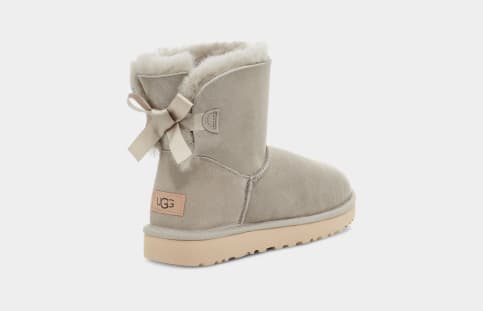 Ugg boots mini bailey 2025 bow grau