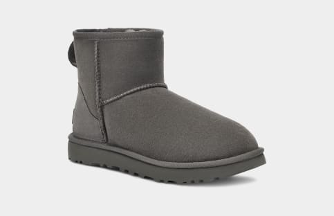 Grey ugg top trainers