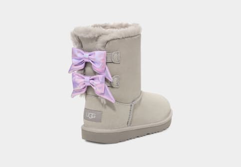 UGG Bailey Bow Iridescent Boot for Kids UGG UK
