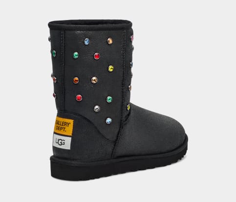 Black sale studded uggs