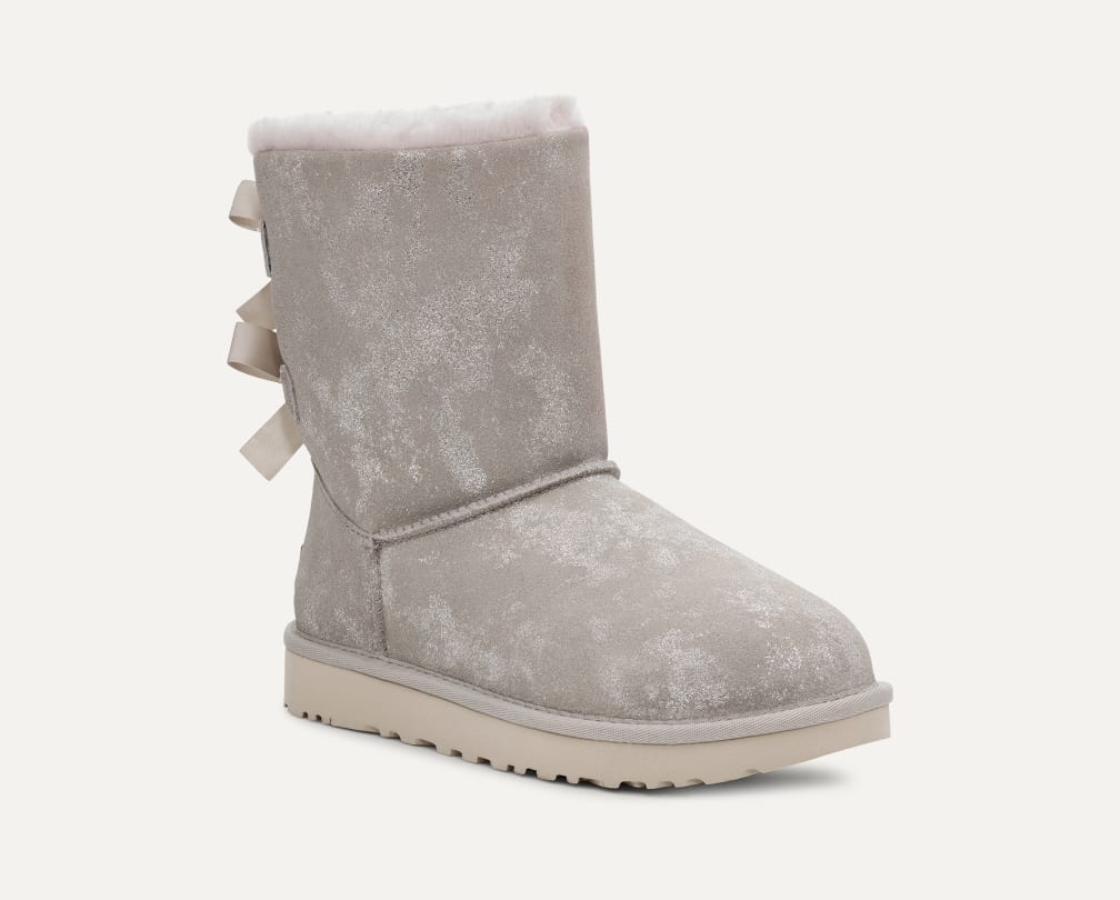 Black sparkle bailey bow uggs online