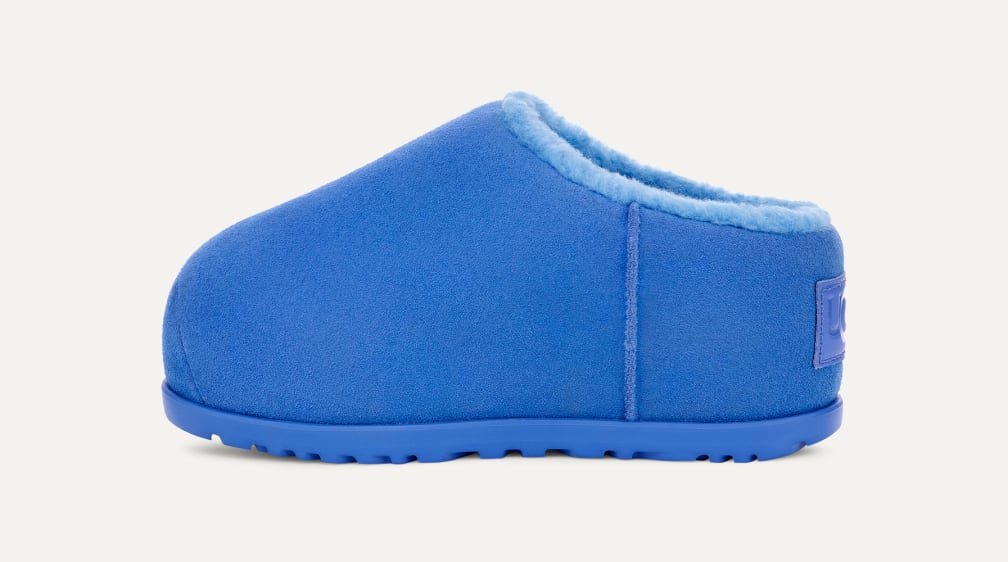 Blue uggs slides cheap