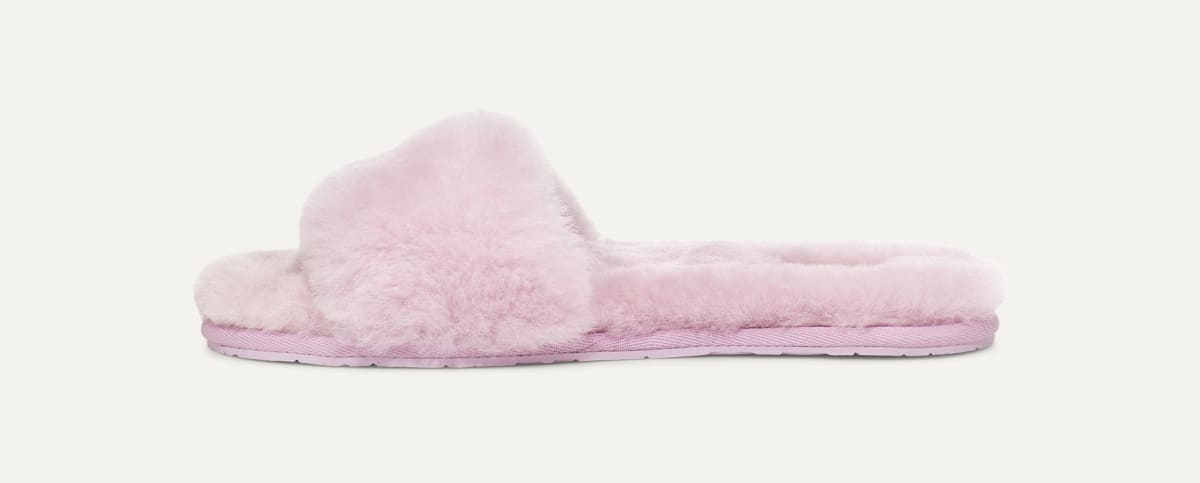 Women's ugg fluff slide slippers hot sale