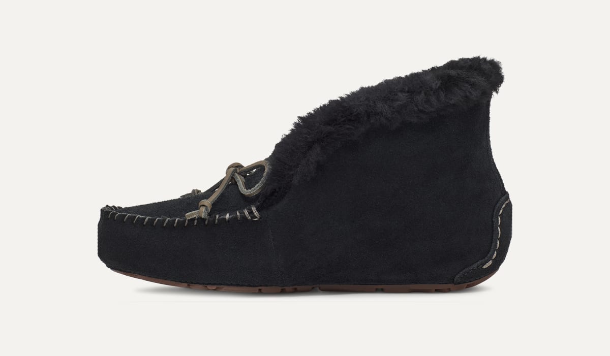 Ugg alena slipper black clearance