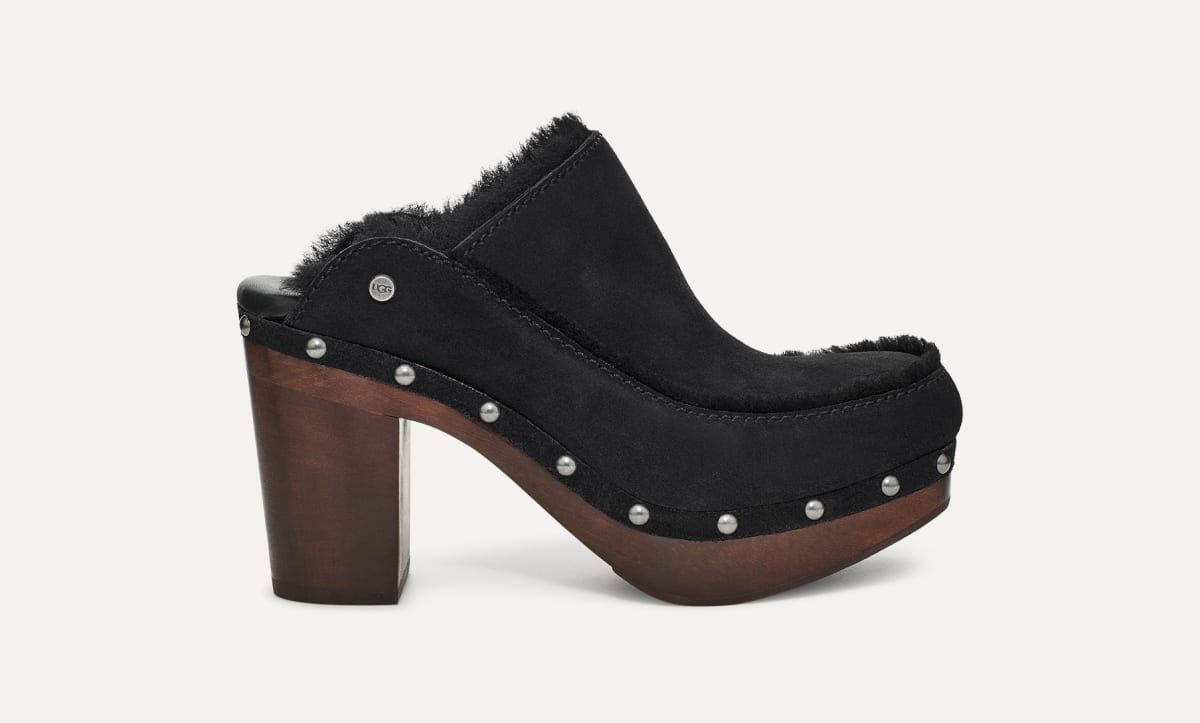 Ugg clogs heels hot sale