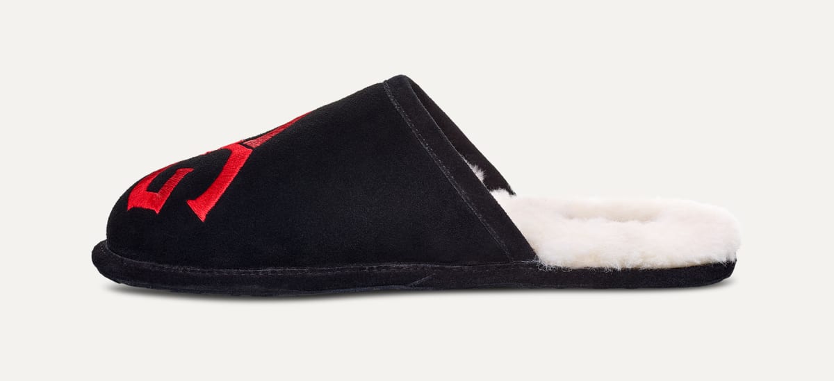 Ugg scuff logo on sale