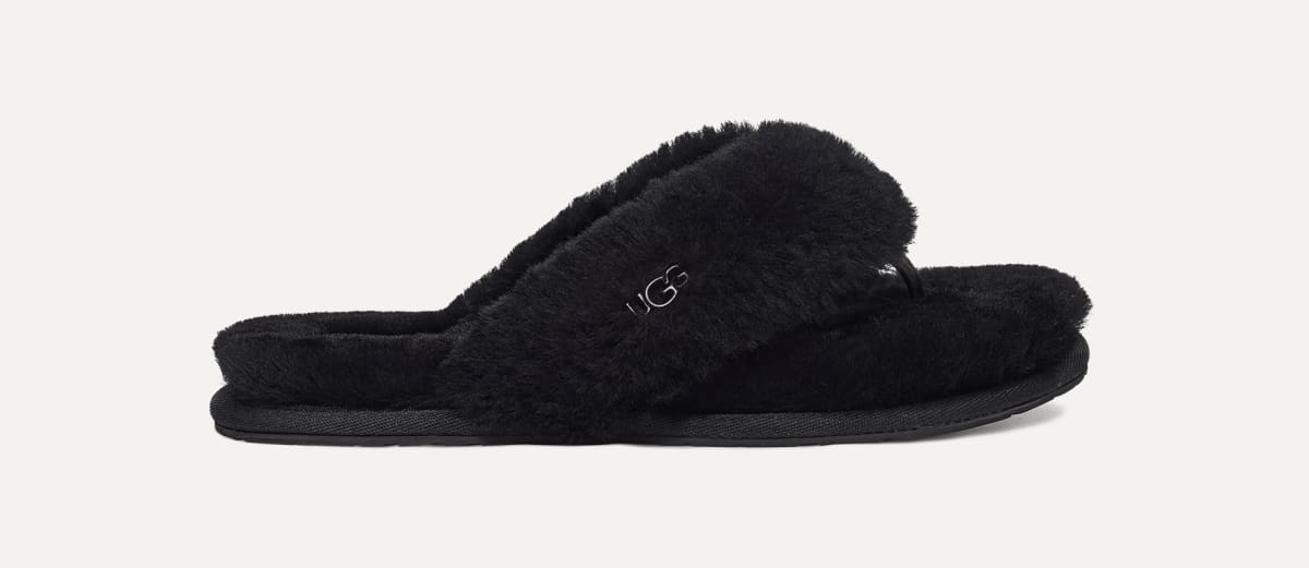 UGG Fluff Flip Flop Logo for Women UGG UK