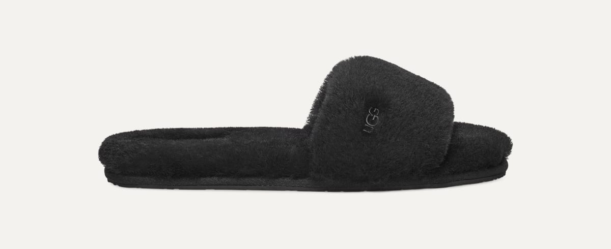 Ugg fluffy sliders sale