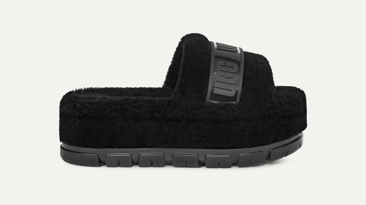Women s Fluffita Clear Slide