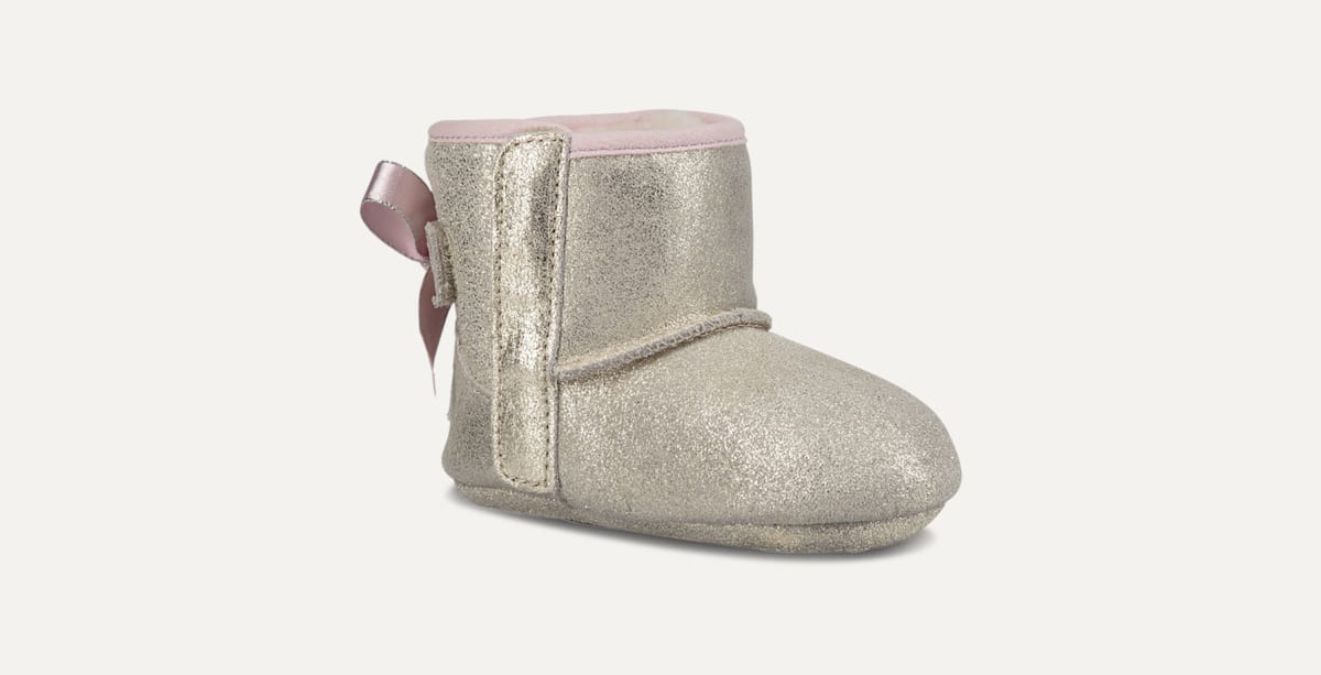 Baby Jesse Bow II Metallic Bootie