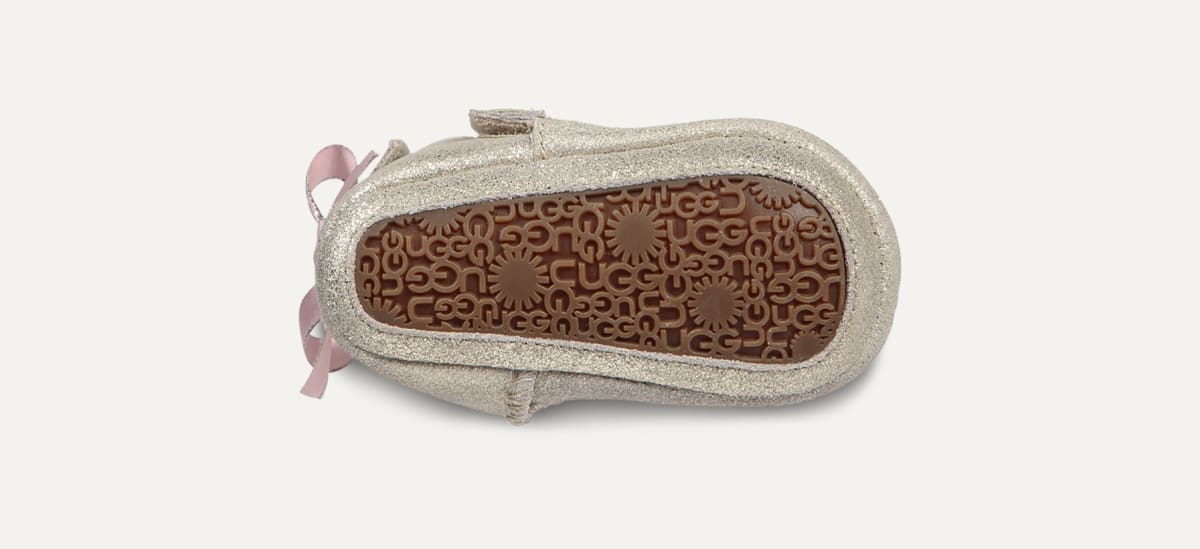 Ugg jesse bow metallic top